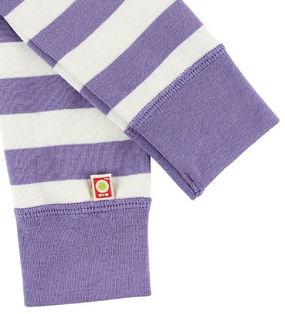 Katvig Leggings - White/Purple Striped Katvig Leggings - White/Purple Striped