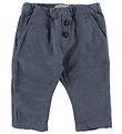 Wheat Trousers - Dark Blue w. Check Wheat Trousers - Dark Blue w. Check