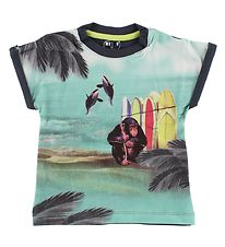 T-Shirt Me Too - Gris Charbon av. Singe/Surfboards T-Shirt Me Too - Gris Charbon av. Singe/Surfboards