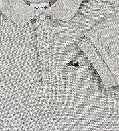 Lacoste Polo - Grey Melange Lacoste Polo - Grey Melange