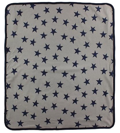 Molo Blanket - 80x75 - Niles - Blue Tigers Molo Blanket - 80x75 - Niles - Blue Tigers