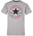 T-Shirt Converse - Gris Chiné av. Logo