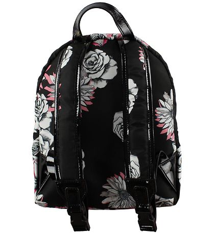 Young Versace Backpack - Black w. Flowers