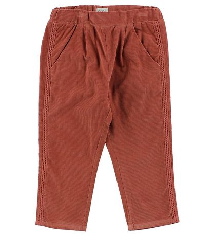 Mini A Ture Trousers - Corduroy - Dusty Red Mini A Ture Trousers - Corduroy - Dusty Red