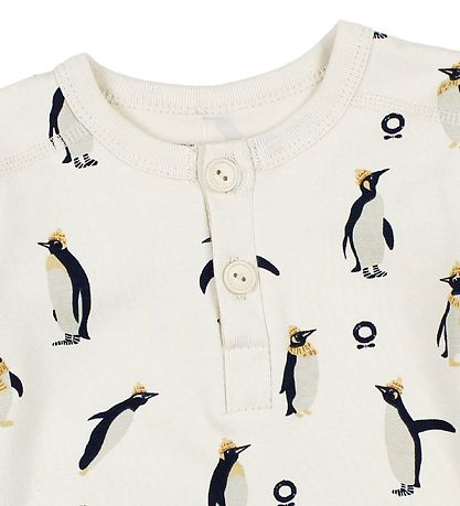 Katvig Blouse - Ivory w. Penguins