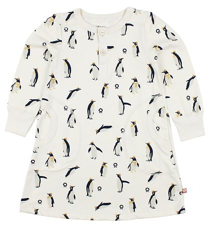 Katvig Dress - Ivory w. Penguins Katvig Dress - Ivory w. Penguins