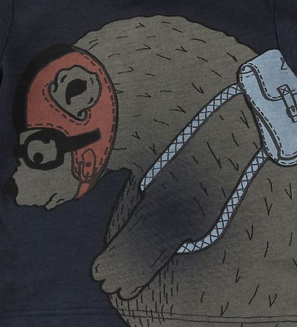 Blouse En Fant - Marine av. Ours Blouse En Fant - Marine av. Ours