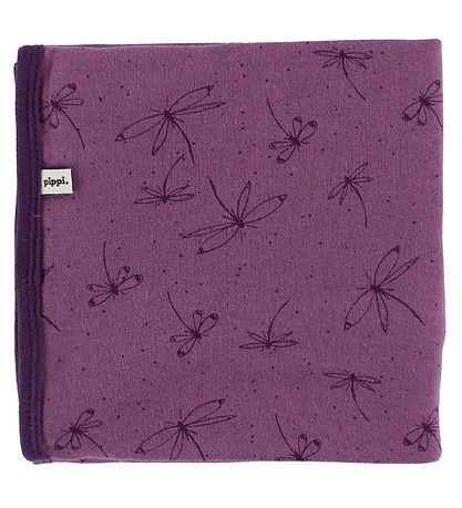 Pippi Viltti - 70x70 - 2 kpl - Violetti/Vaaleanpunainen, Sydämet