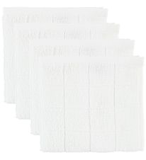 Gants de toilette Pippi - 4 Pack - Blanc Gants de toilette Pippi - 4 Pack - Blanc