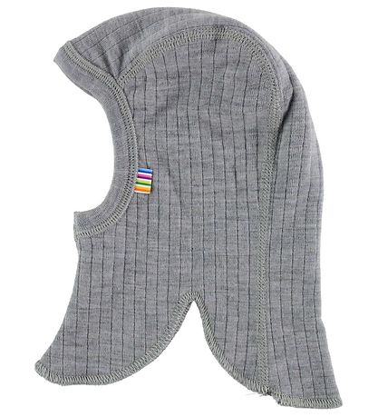Joha Balaclava - Double Layer - Wool - Grey Melange Joha Balaclava - Double Layer - Wool - Grey Melange