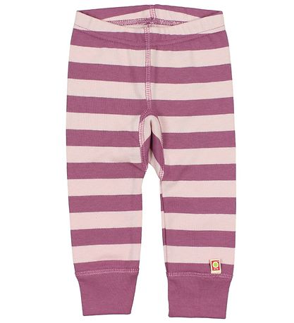Katvig Classic Leggings - Light Rose/Purple Striped Katvig Classic Leggings - Light Rose/Purple Striped