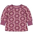 Katvig Classic Blouse - Rose w. Purple Apples Katvig Classic Blouse - Rose w. Purple Apples
