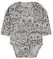 Soft Gallery Bodysuit L/S - Bob - Grey w. Owls Soft Gallery Bodysuit L/S - Bob - Grey w. Owls