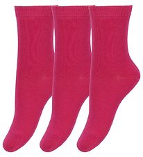 Melton Socks - 3-Pack - Pink Melton Socks - 3-Pack - Pink