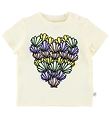 Stella McCartney Kids T-shirt - Ivory w. Mussels Stella McCartney Kids T-shirt - Ivory w. Mussels