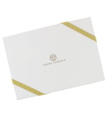 Young Versace Boxpak m. Babyslabbetje - Beige m. Print