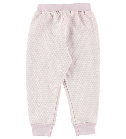 Joha Trousers - Knitted - Rose/Ivory Pattern