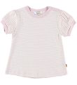 Joha T-shirt - Rose/Ivory Striped Joha T-shirt - Rose/Ivory Striped