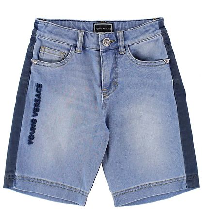Young Versace Shorts - Denim - Blue/Navy Young Versace Shorts - Denim - Blue/Navy