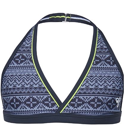Hummel Bikinioberteil - Top UV50+ - HMLBett - Grau Gemustert