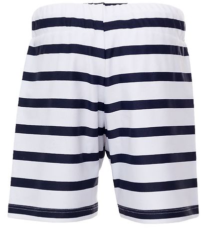 Petit Crabe Swim Shorts - Alex - UV50+ - White/Navy Striped Petit Crabe Swim Shorts - Alex - UV50+ - White/Navy Striped