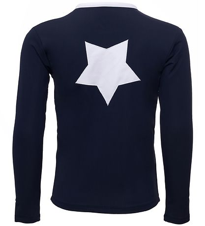 Petit Crabe Swim Top L/S - Etoile - UV50+ - Navy