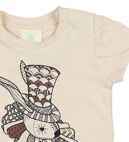 En Fant T-shirt - Gate - Rose Melange w. Print En Fant T-shirt - Gate - Rose Melange w. Print