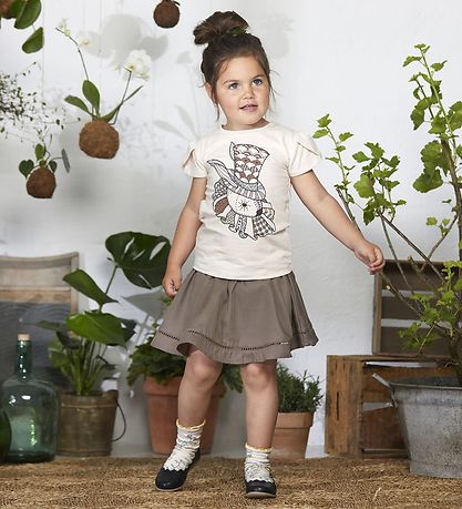 En Fant T-shirt - Gate - Rose Melange w. Print En Fant T-shirt - Gate - Rose Melange w. Print