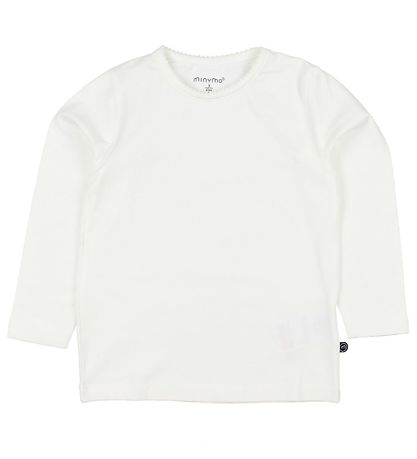 Minymo Bluse - 2er-Pack - Weiß Minymo Bluse - 2er-Pack - Weiß