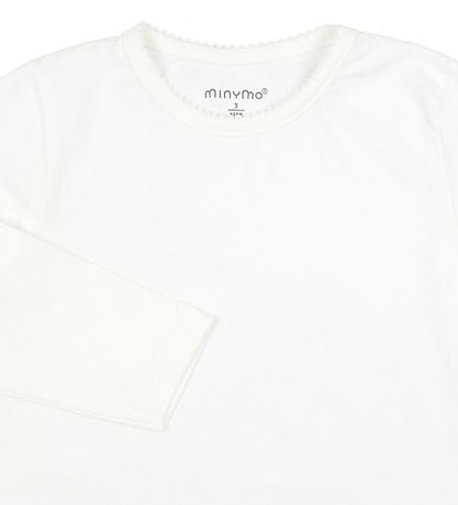 Minymo Bluse - 2er-Pack - Weiß Minymo Bluse - 2er-Pack - Weiß