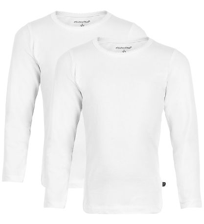 Minymo Bluse - 2er-Pack - Weiß Minymo Bluse - 2er-Pack - Weiß