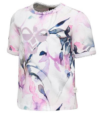 Hummel T-shirt - HMLOh Yeah - Watercolour w. Logo Hummel T-shirt - HMLOh Yeah - Watercolour w. Logo