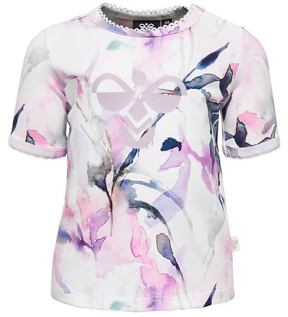 Hummel T-shirt - HMLOh Yeah - Watercolour w. Logo Hummel T-shirt - HMLOh Yeah - Watercolour w. Logo