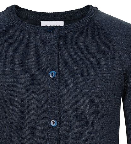 The New Cardigan - Knitted - Aya - Navy Glitter
