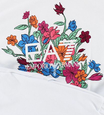 EA7 Kjóll - Hvítt M. Blóm