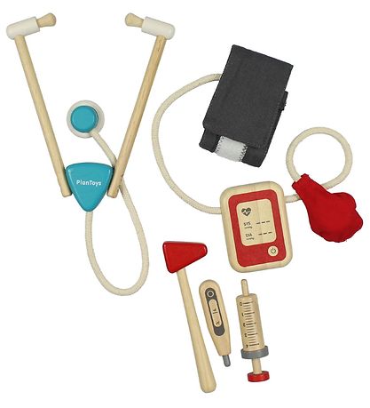 PlanToys Toy Set - Wood - Doctor's Bag PlanToys Toy Set - Wood - Doctor's Bag