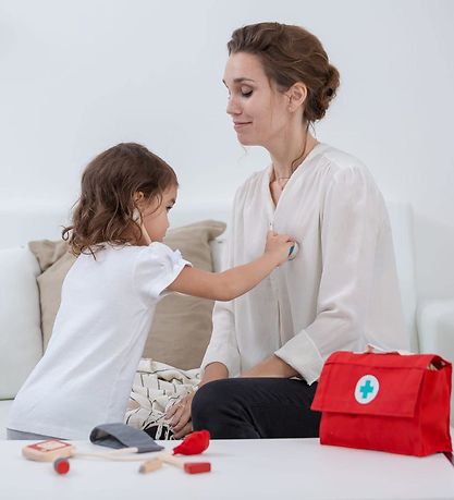 PlanToys Toy Set - Wood - Doctor's Bag PlanToys Toy Set - Wood - Doctor's Bag