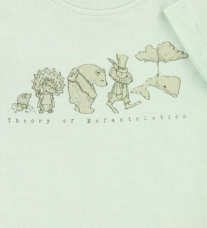 En Fant T-shirt - Gate - Mint m. Djur