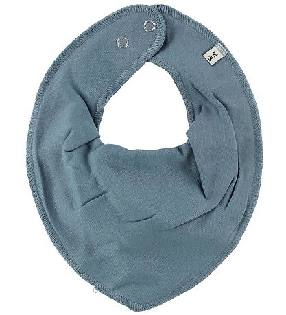 Pippi Baby Teething Bib - Pointy - Dusty Blue Pippi Baby Teething Bib - Pointy - Dusty Blue