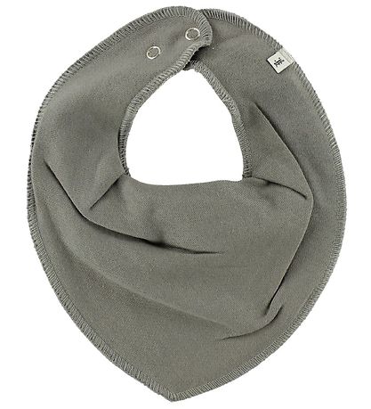 Bavoir Bandana Pippi - Pointu - Gris Bavoir Bandana Pippi - Pointu - Gris