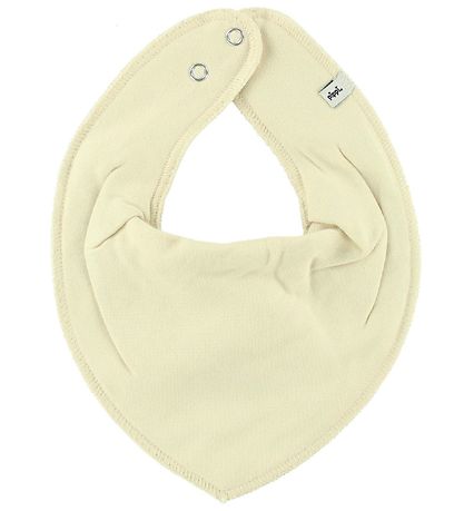 Pippi Baby Teething Bib - Pointy - Off White Pippi Baby Teething Bib - Pointy - Off White