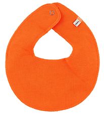 Pippi Baby Teething Bib - Round - Orange Pippi Baby Teething Bib - Round - Orange