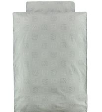 Smallstuff Duvet Cover - Junior - Light Grey w. Elephants Smallstuff Duvet Cover - Junior - Light Grey w. Elephants