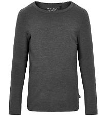 Minymo Blouse - Bamboo - Charcoal