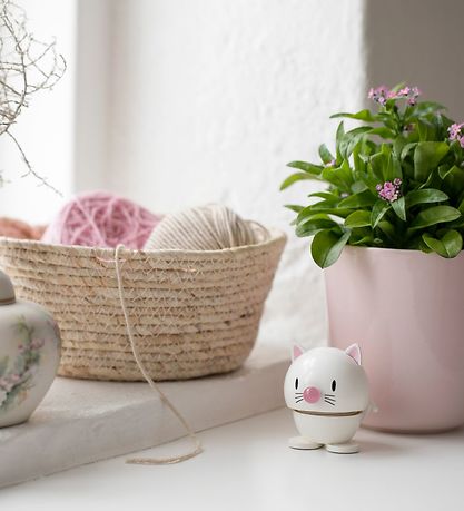 Hoptimist Baby Cat - 7 cm - White