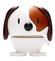 Hoptimist Baby Dog - 7 cm - White/Brown Hoptimist Baby Dog - 7 cm - White/Brown