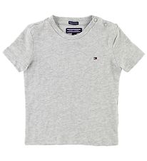 Tommy Hilfiger T-shirt - Grey Melange Tommy Hilfiger T-shirt - Grey Melange