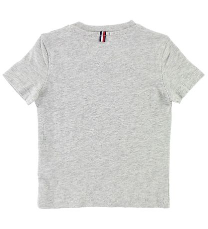 Tommy Hilfiger T-shirt - Grey Melange Tommy Hilfiger T-shirt - Grey Melange