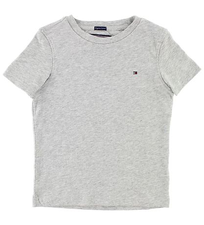 Tommy Hilfiger T-shirt - Gråmelerad Tommy Hilfiger T-shirt - Gråmelerad