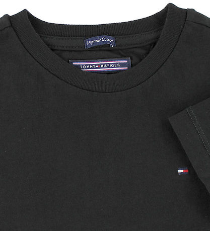 Tommy Hilfiger Stuttermabolur - Svart Tommy Hilfiger Stuttermabolur - Svart